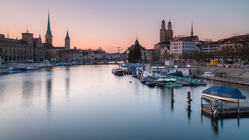 Zurich in Twilight ©  kuhnmi