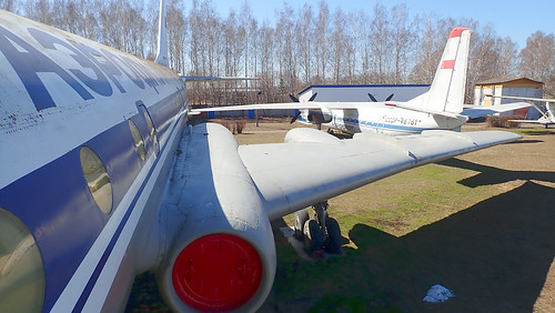 The museum of aviation in the city of Ulyanovsk, Russia. ©  The Chuvash people of Krasnoyarsk region