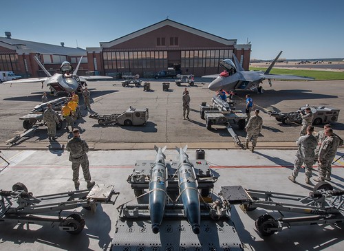 U.S. Air Force weapons load crew ©  Robert Sullivan