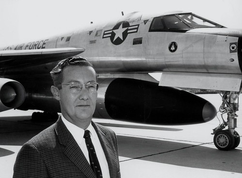 Robert H. Widmer in 1962. His bombers helped to enforce the strategic balance with the Soviet Union during the cold war. ©  Robert Sullivan