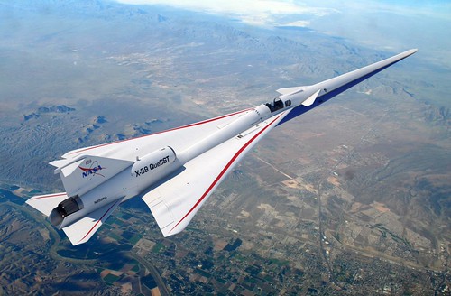 X-59 Quiet SuperSonic Technology X-plane, or QueSST ©  Robert Sullivan