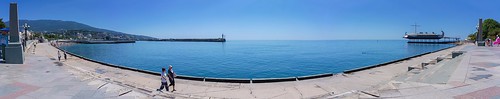 Embankment them. Lenin, Black Sea, Yalta, Republic of Crimea, June 2020 ©  Alexey Fedenkov