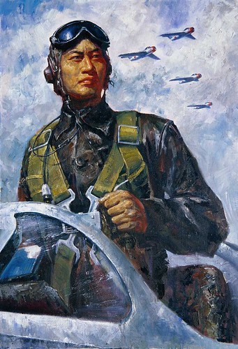 Chinese flying ace Liu Yudi, Korean War ©  Robert Sullivan