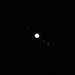 Jupiter and its four brightest moons