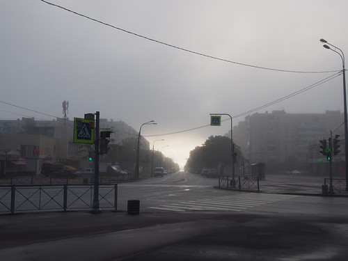 Туманное утро в Купчино ©  Liendain