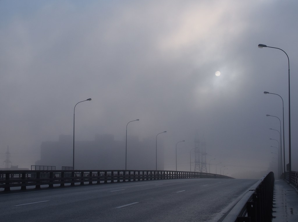 фото: Туманное утро в Купчино