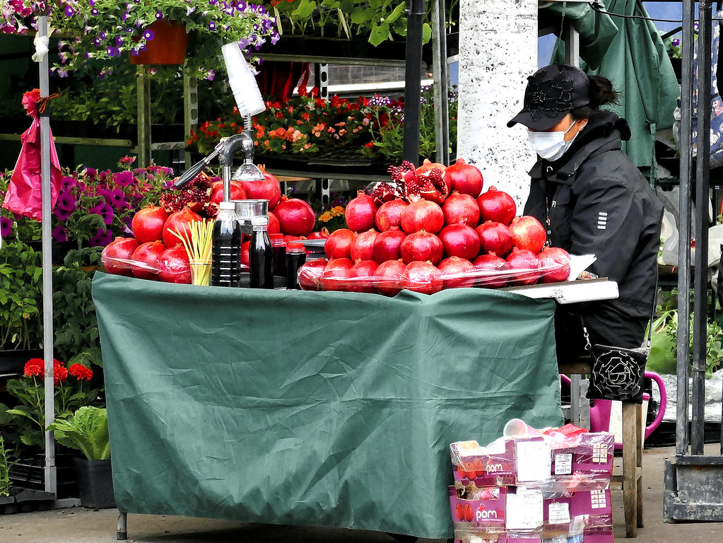 : Pomegranates and pomegranate juice