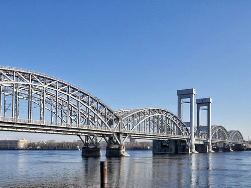 Bridge over the Neva River ©  Sergei F