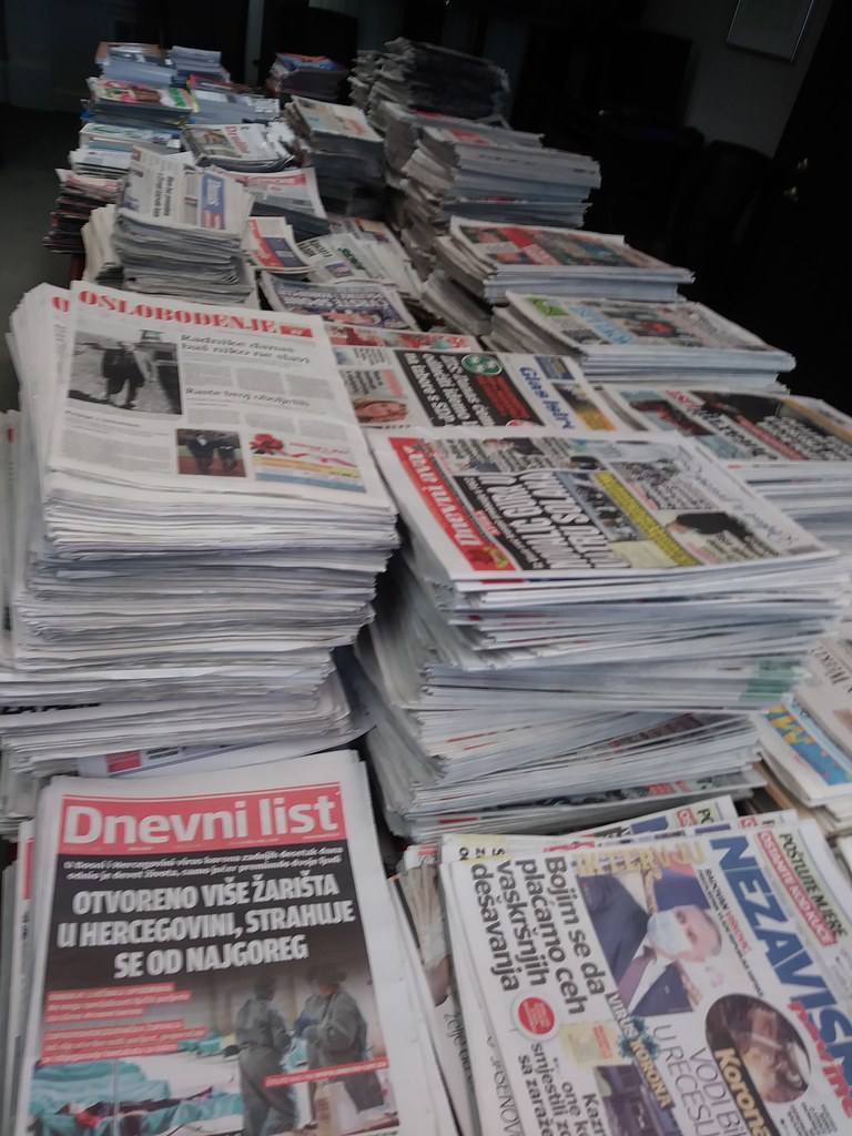 : Balkan and other newspapers