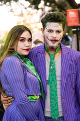 The Joker and his girlfriend