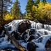 Eastern Sierra Waterfall in Fall