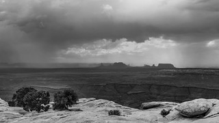 *Storm over Monument Valley*