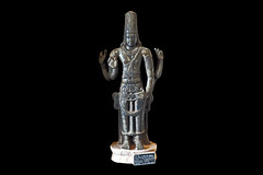 India - Tamil Nadu - Thanjavur - Royal Palace and Art Gallery - Maha Vishnu - 1e