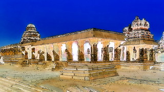 India - Karnataka - Hampi - Krishna Temple - 25bb