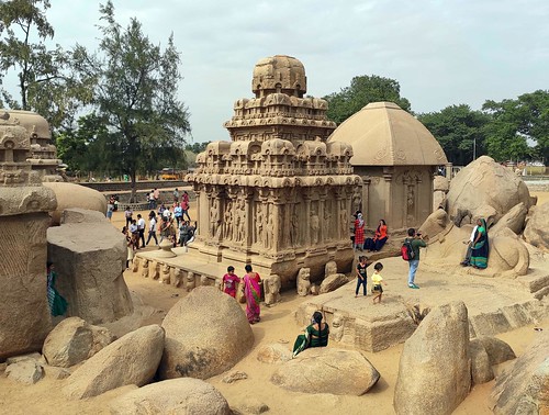 Pancha Rathas, Mahabalipuram ©  Lodo