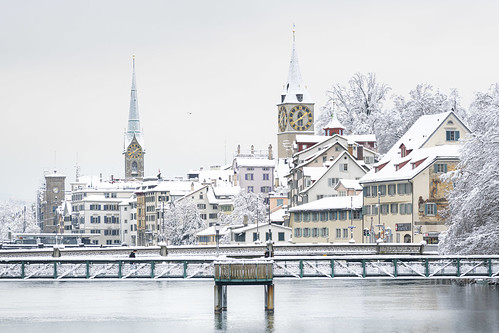 Winter in Zurich ©  kuhnmi