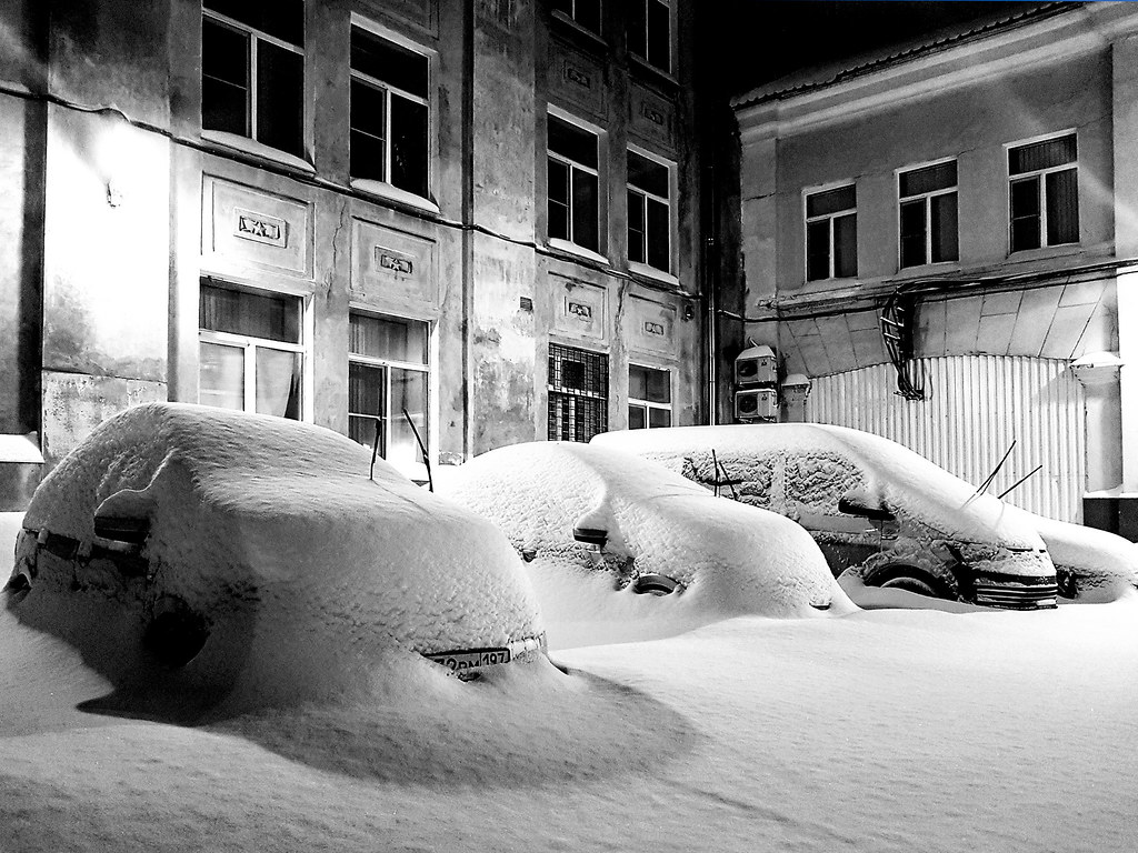 : Russia. Winter. February.