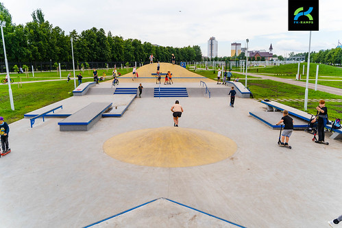 2019 - Бетонный скейт парк в Тольятти | Concrete skatepark in Togliatti ©  fkramps