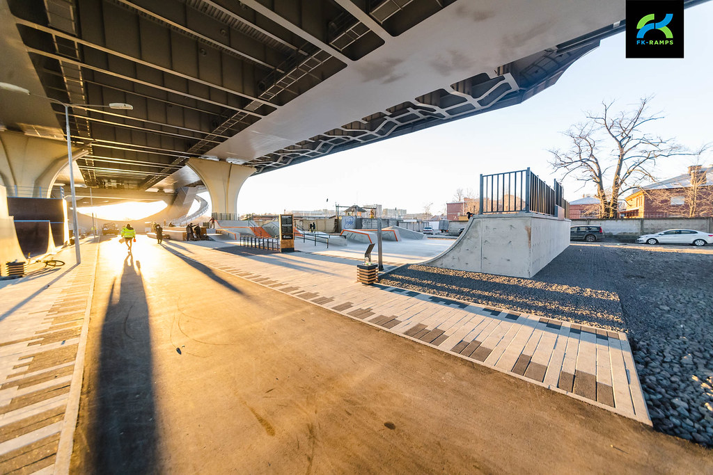 : 2020 -       | Skatepark under Betankur bridge in St.Petersburg