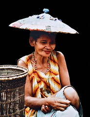 Indonesia - Borneo - Dayak Woman - 7d