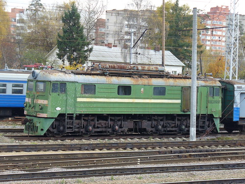 RZD VL23-136 depot Pushkino 2006 ©  trolleway