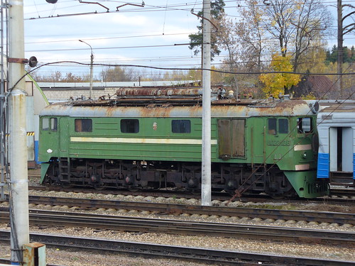 RZD VL23-136 depot Pushkino 2006 ©  trolleway