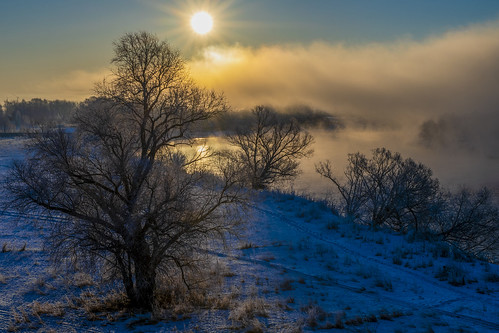 winter morning fog ©  Aleksandr Efisko
