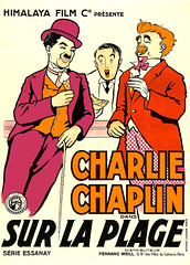 Charlie Chaplin, Sur la Plage [By the Sea], c.1920s