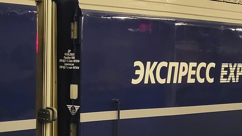 RZD RIC cars train 3/4 Saint-Petersburg - Moscow 2021 ©  Artem Svetlov