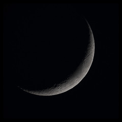Waning Crescent Moon 11.8% illuminated 30.4 arcmin