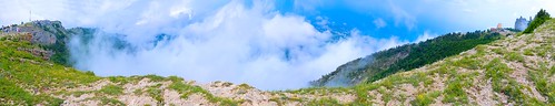 View from the top of the mountain to the Black Sea (Panorama) ©  Alexey Fedenkov