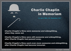 Charlie Chaplin in memoriam – 130th birthday