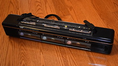 Vintage JCPenney Newave Portable AM-FM Stereo With Triple Cassette, Model 3006, 22.5 Inches Wide, Made In Korea, Circa 1987