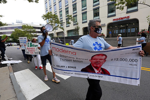 Vaccinate Our World – End Moderna Profiteering Demonstration