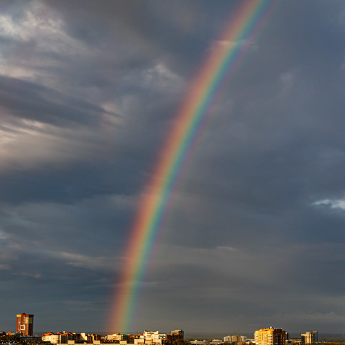 Sunday started with a rainbow ©  Dmitry Karyshev