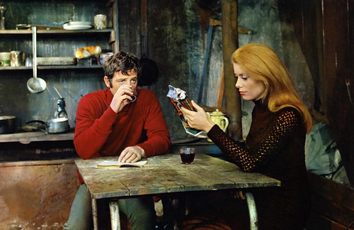 Catherine Deneuve, Jean-Paul Belmondo @ La Sir`ene du Mississipi (Francois Truffaut, 1969) ©  deepskyobject