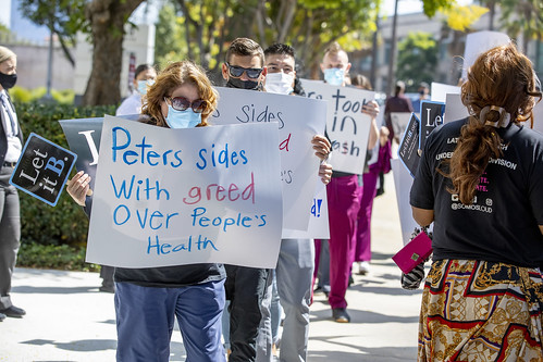 Drug Pricing Protest: Congressman Scott Peters' Office