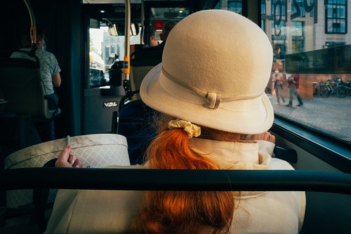 Redhead on the Bus