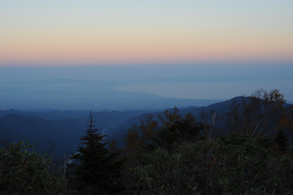 : Dawn over Toyama Bay