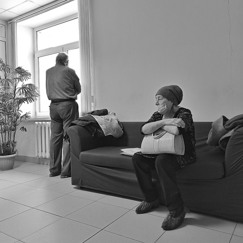 Hospital waiting ©  Dmitriy Protsenko