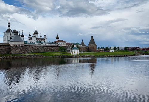 Monastery on the sea shore in Solovki, Russia, June 2019 ©  sergei.gussev