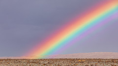Supernumerary Rainbow in Death Valley Yesterday