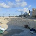Otranto empty on a windy December day