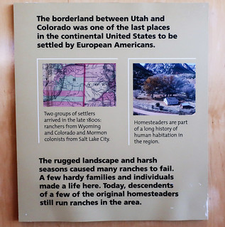 Homesteaders in Utah & Colorado Dinosaur National Monument Fossil Bone Quarry ~ Jensen, Utah