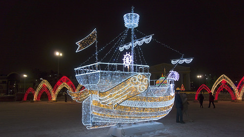 Christmas in Cheboksary, December, 2021 ©  The Krasnoyarsk National and Cultural Autonomy of the Chuvash People