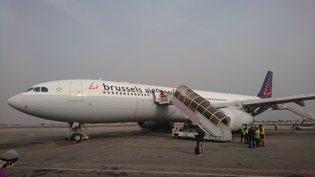 : Brussels Airlines A330 `a Abidjan