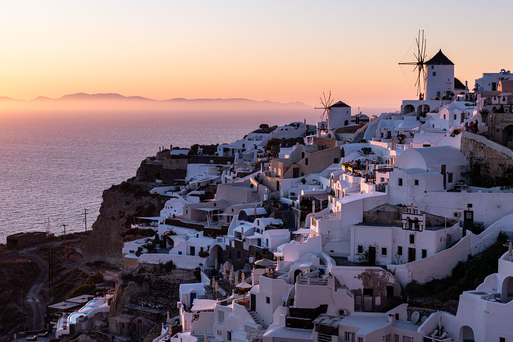 : Sunset in Oia