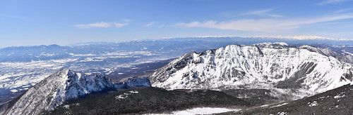 Winter Mount Asama panorama ©  Raita Futo