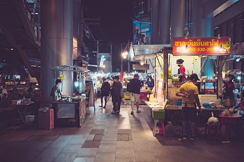 Mini night market ©  Tony
