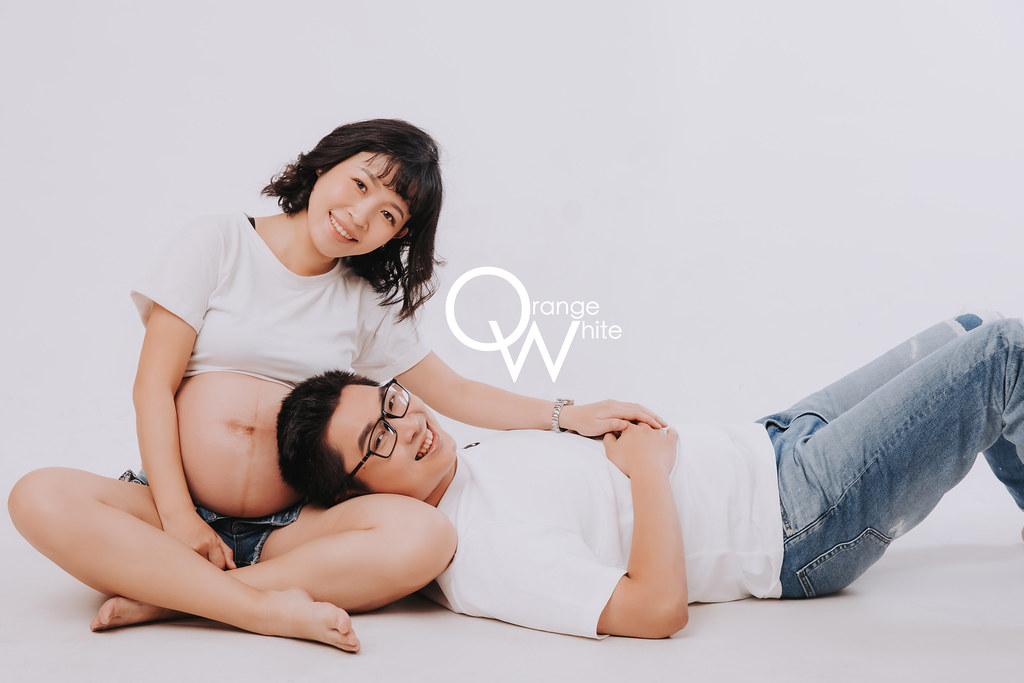 孕婦寫真,Vivi Chen Stylist,橘子白,寶寶寫真,妊辰,孕媽咪,棚拍,攝影,工作室